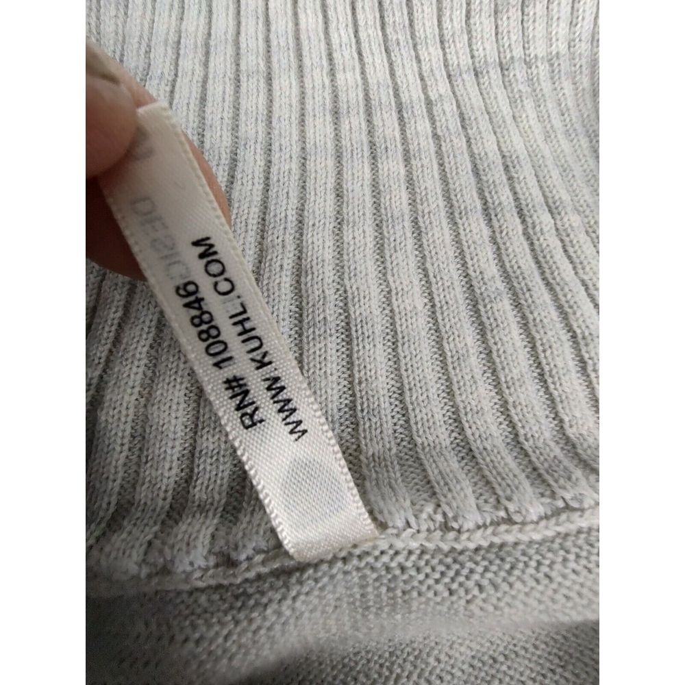 Kuhl Alpine Asymetrical Sweater Women's S Full Zip Merino Wool Blend - Picture 5 of 11